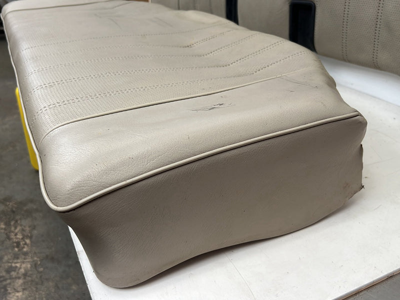 1984-1993 BMW 318i E30 Rear Bench Seat Assembly Beige 8781827 OEM #6735EM