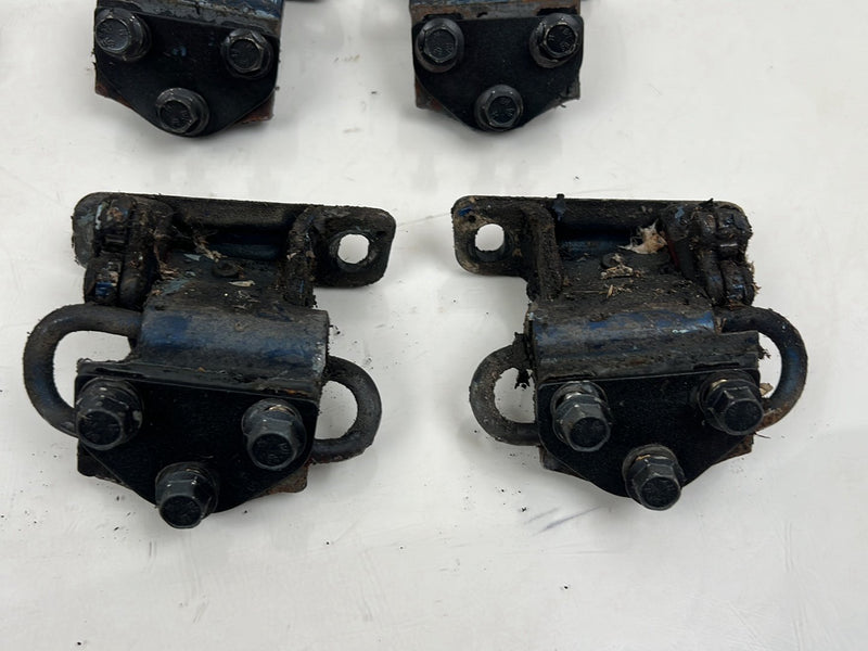 1975-1980 Volvo 244 240 Door Hinge Set of 4 w/ Hardware OEM #5266EM