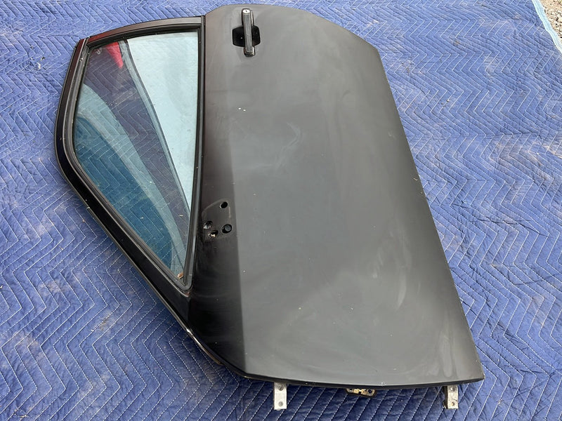 1983-1985 Porsche 944 Front Driver Left Door Assembly Black OEM #5721EM