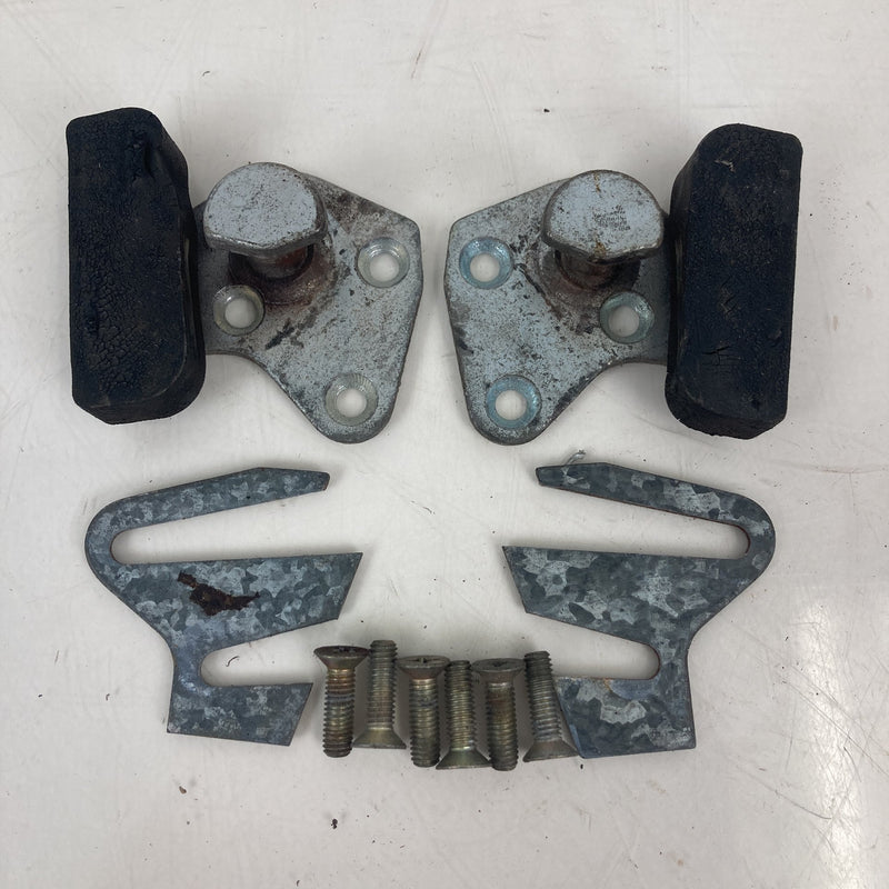 1981-1985 Volvo 240 245 Rear Seat Striker Set w/ Hardware OEM