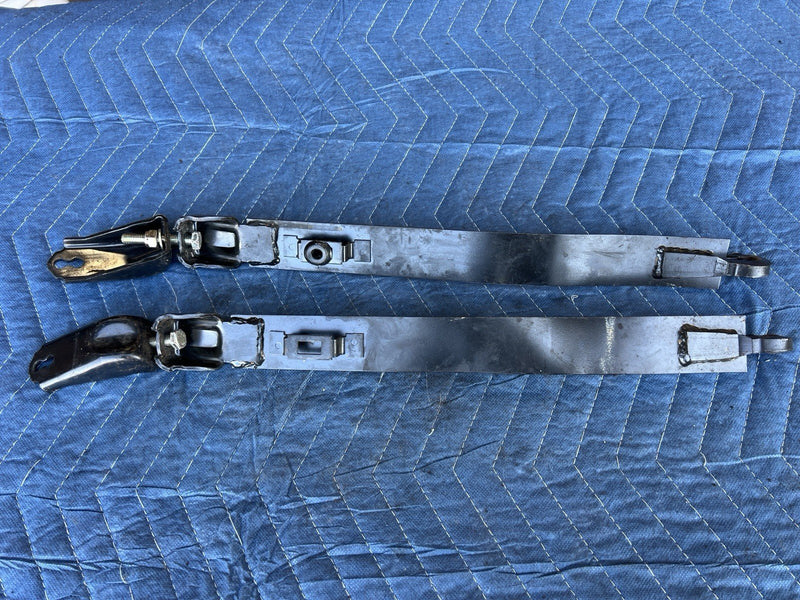1998-2003 Jaguar XJR XJ8 X308 Gas Fuel Tank Strap Pair Interior Mount OEM #4711E
