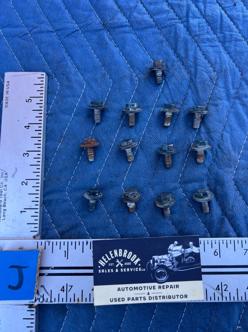 1986-1993 Volvo 240 244 Sedan Right Fender Mounting Bolt Hardware OEM #4290EM