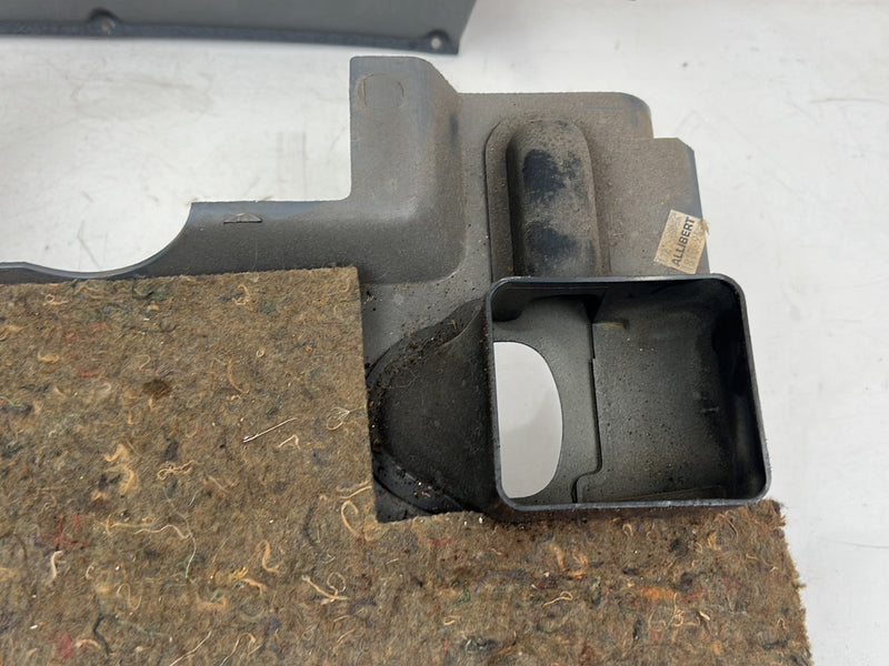1993-1997 Volvo 850 Dash Right & Left Knee Bolster Trim Pair Gray OEM