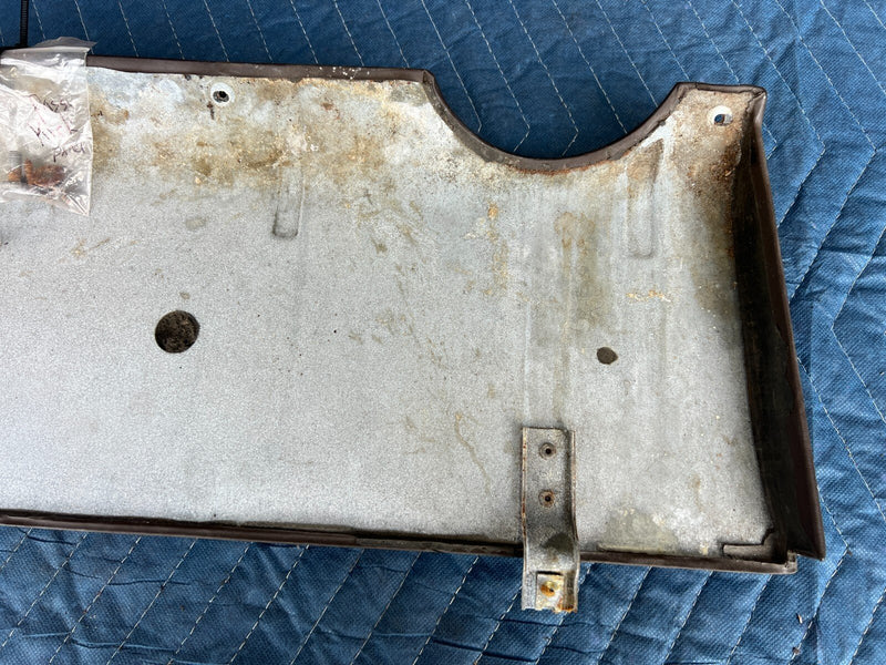 1983-1985 Porsche 944 Brown Right Dash Knee Bolster Kick Panel Trim OEM #2438EM