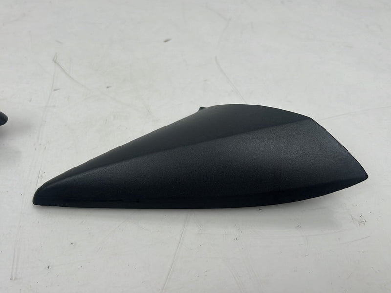 1998-2000 Volvo V70 S70 Right & Left Interior Corner Mirror Trim Pair Black OEM #6296EM