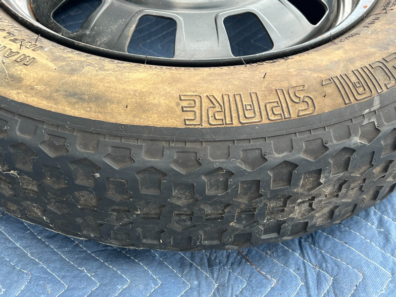 1986-1993 Volvo 240 244 Sedan Spare Tire Emergency Donut 1329537 OEM #4210EM