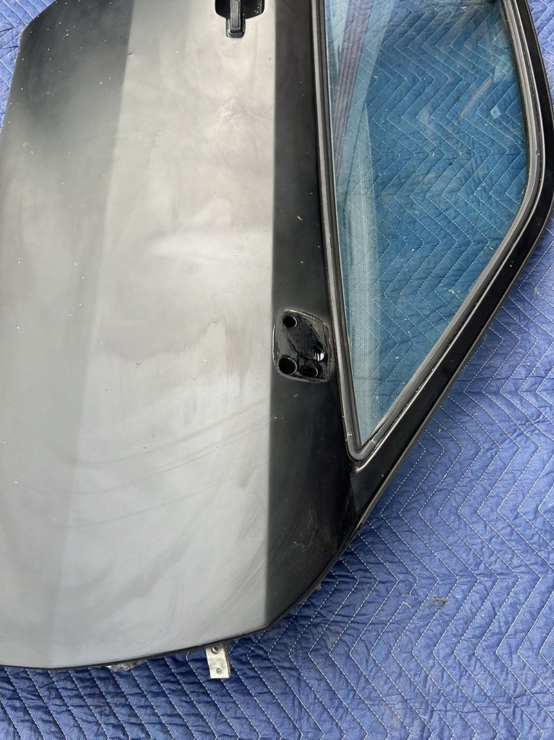 1983-1985 Porsche 944 Front Passenger Right Door Assembly Black OEM #5718EM