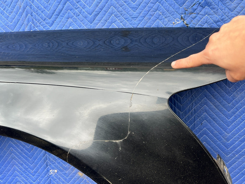 2009-2011 Audi A6 Front Passenger Right RH Fender Panel Black OEM #3386EM