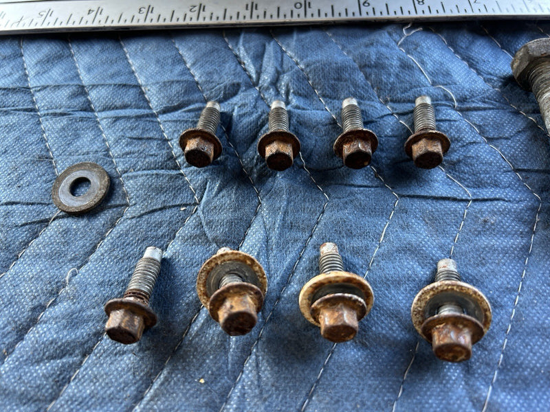 1998-2003 Jaguar XJR XJ8 X308 Center Driveshaft Bolt Hardware Set OEM #4717E