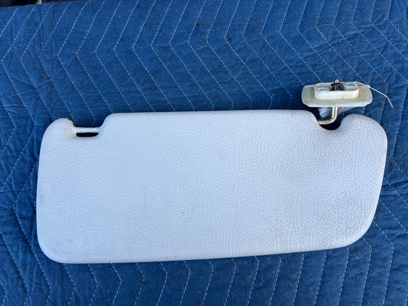 1986-1993 Volvo 240 244 Sedan Right & Left Sun Visor Shade Pair White OE #4175EM