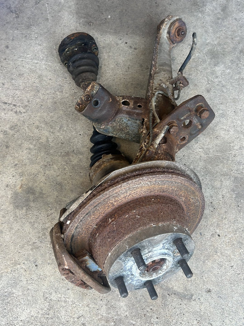 1983-1985 Porsche 944 Rear Trailing Arm Wheel Hub Knuckle Assembly OEM #2466EM