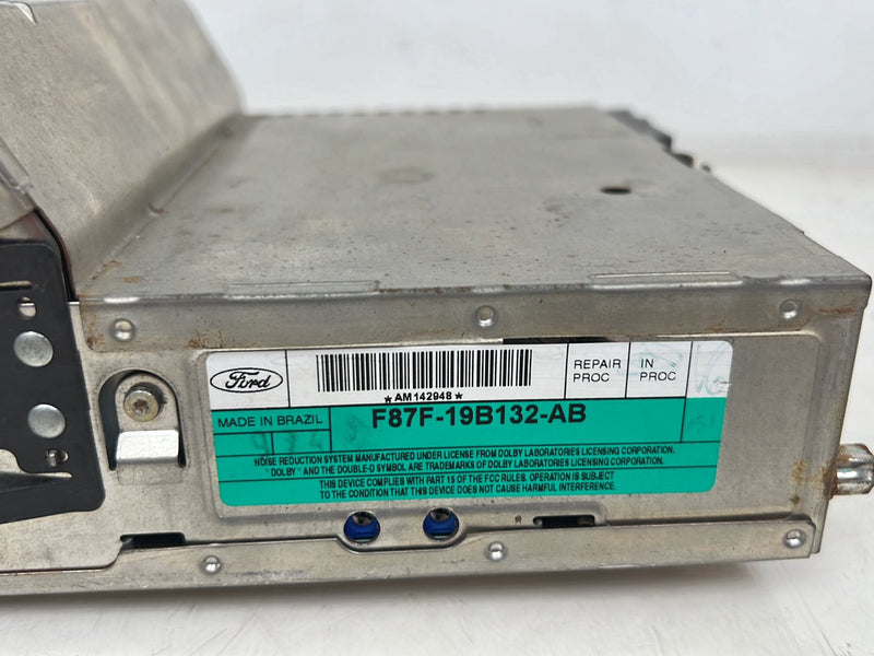 1993-2000 Ford Ranger AM FM Stereo Radio Head Unit Tape Player OEM #6018EM