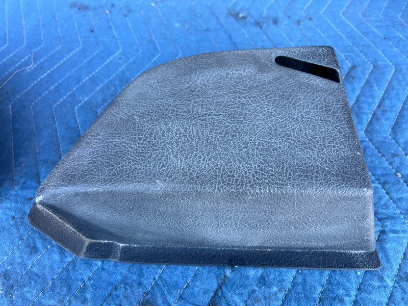 1986-1993 Volvo 240 244 *Sedan Only* Rear Seat Belt Trim Pair Gray OEM #4515EM