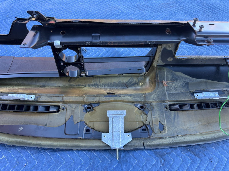 1986-1993 Volvo 240 244 Sedan Complete Dashboard Dash Assembly Black OEM #4292EM