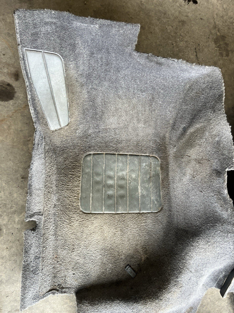 1989-1995 Volvo 740 940 Sedan Gray Molded Carpet Set Floor Cover OEM #5018E