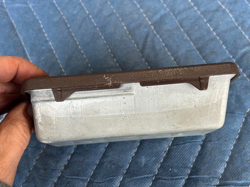 1983-1985 Porsche 944 Front Brown Ash Tray Coin Storage Compartment OEM #2435EM