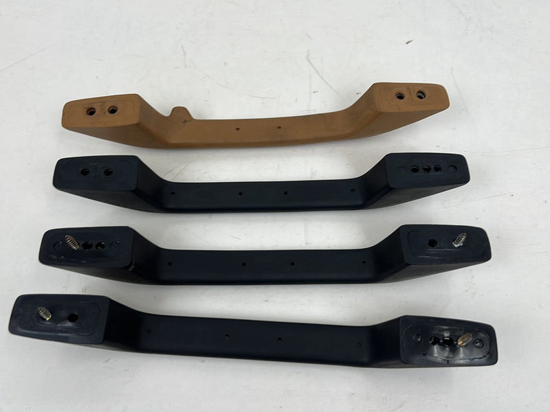 1990-1992 Volvo 740 745 940 Overhead Grab Handle Set of 4 Black Tan OEM #5863EM
