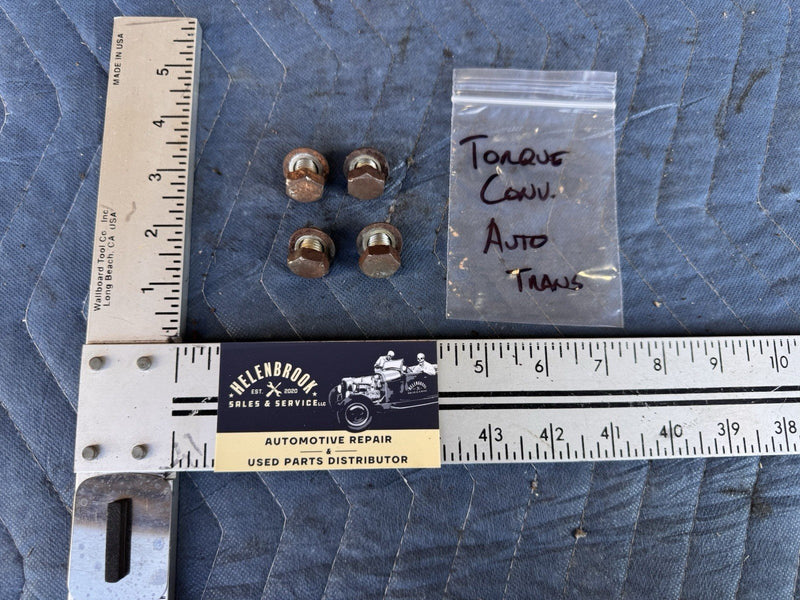 1986-1993 Volvo 240 244 245 Automatic Transmission Torque Converter Bolts #4957E