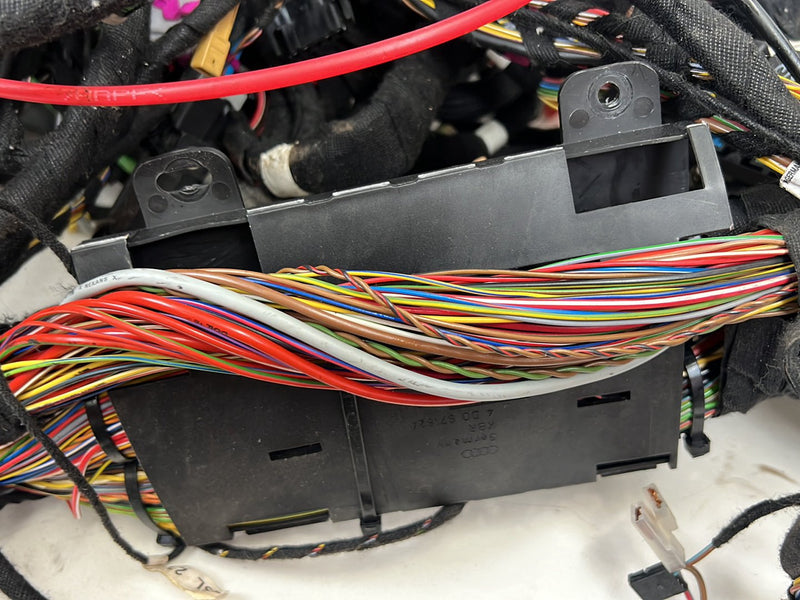 1996-2003 Audi S8 D2 A8 Complete Body Wiring Harness w/ Fuse Box OEM #6575EM