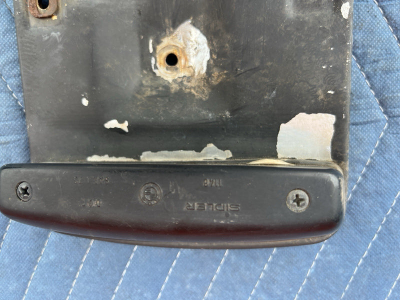 1966-1974 BMW 2002 Tii Ti E10 Lighted License Plate Holder OEM #3917M