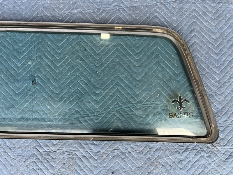 1986-1993 Volvo 240 245 Wagon Driver Left Rear Window w/ Gasket OEM #4138EM