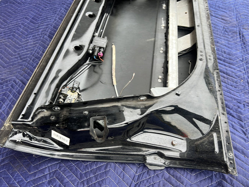 1996-2003 Audi S8 D2 A8 Front Driver Left Door Panel Shell Brilliant Black OEM #6386EM