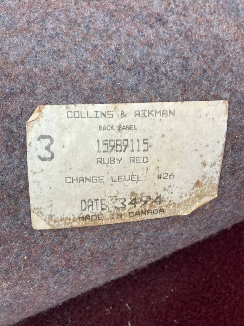 1995 Chevrolet Silverado GMT800 - Carpet Rear PN: 15989115
