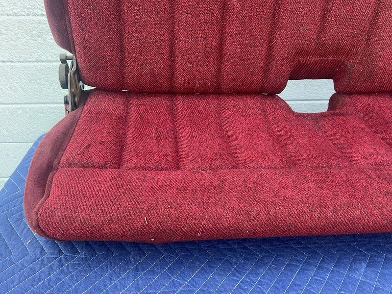 1998-1994 Chevrolet Silverado GMC Ext Cab Rear Bench Seat Maroon OEM #5531EM