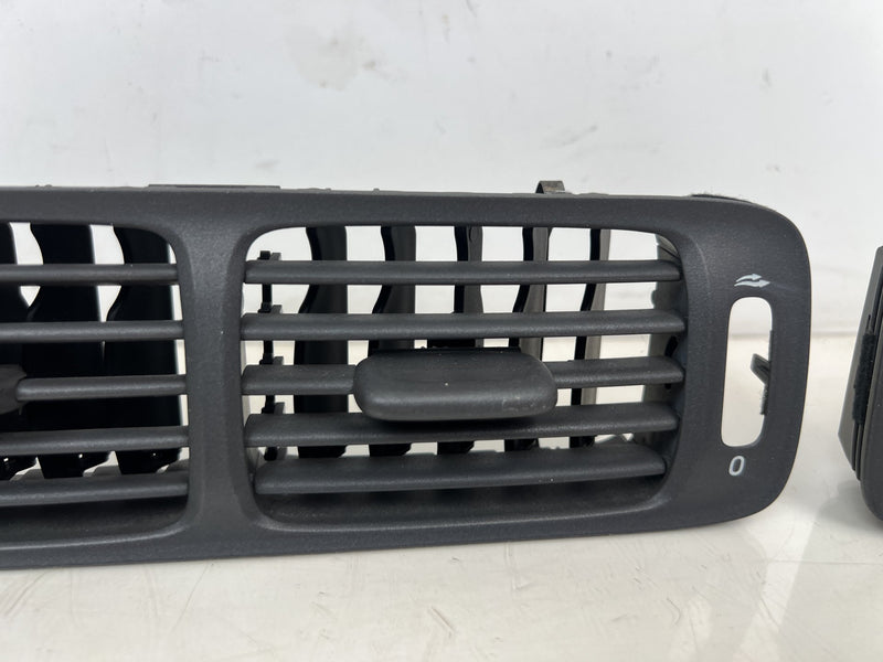 1998-2000 Volvo S70 V70 XC Right Left Dash HVAC AC Heat Air Vent Set OEM #6862EM