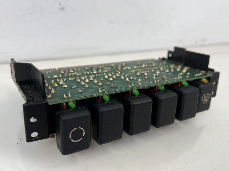 1980-1987 BMW E23 7 Series A/C Heat HVAC Climate Control Switch Panel OEM #5627EM