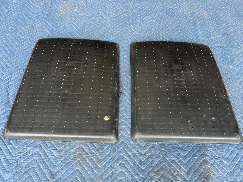 1986-1993 Volvo 240 245 Wagon Rear Left & Right Waffle Floor Mat Pair OE #4149EM