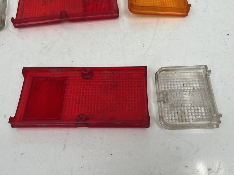 1985-1988 Suzuki Samurai Rear Right & Left Tail Light Lens Set OEM #6727EM