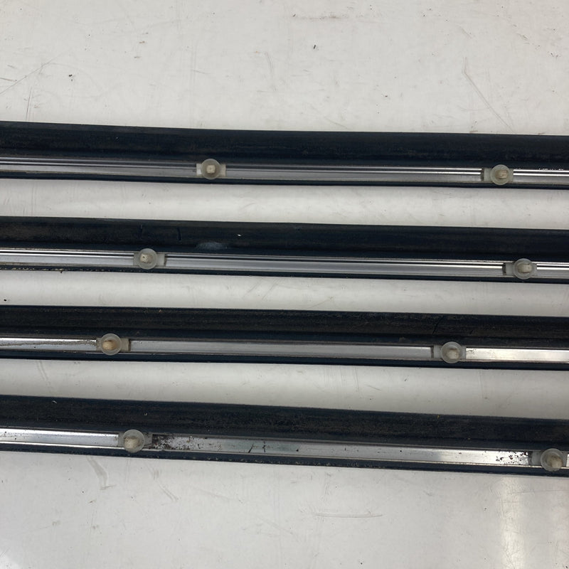 1981-1985 Volvo 240 245 Door Belt Line Trim Set of 4 OEM
