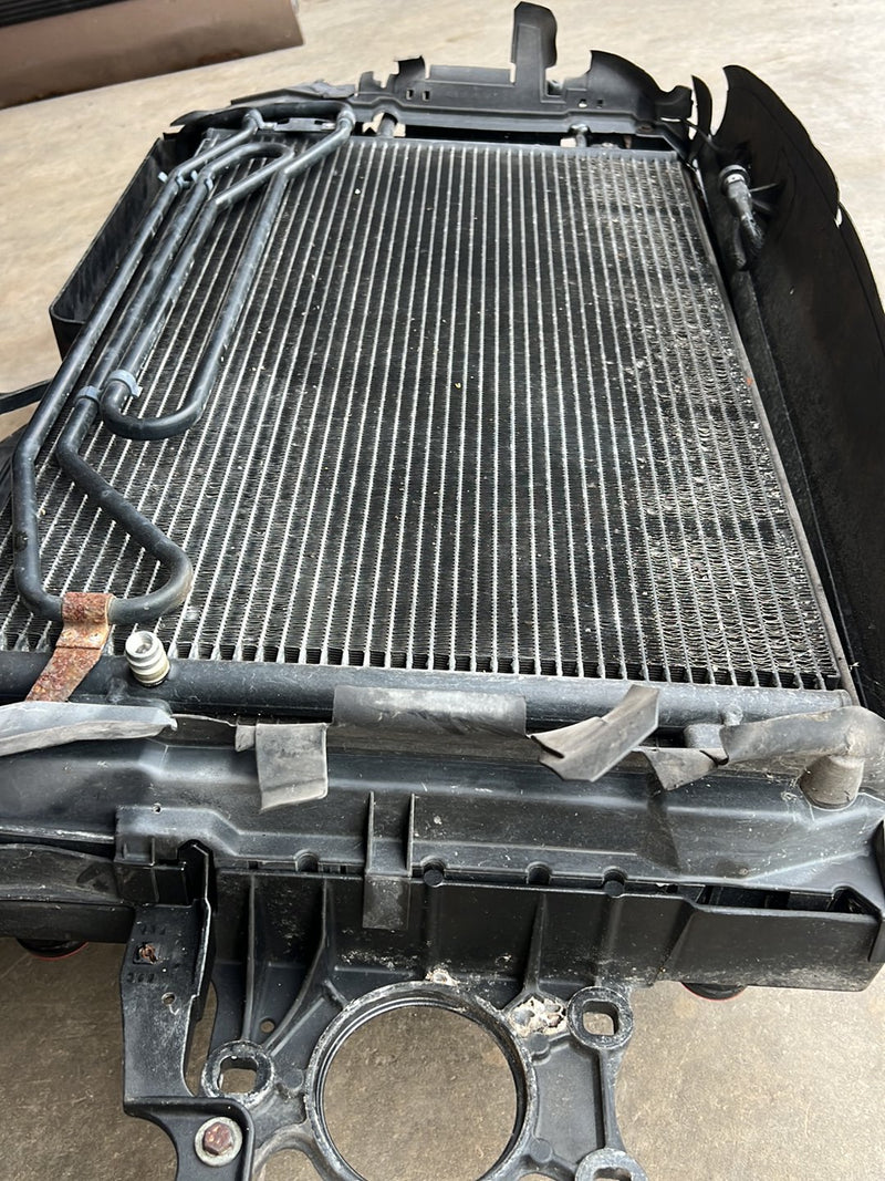1996-2003 Audi S8 D2 A8 Radiator & Cooling Fan Stack Assembly OEM #6530EM