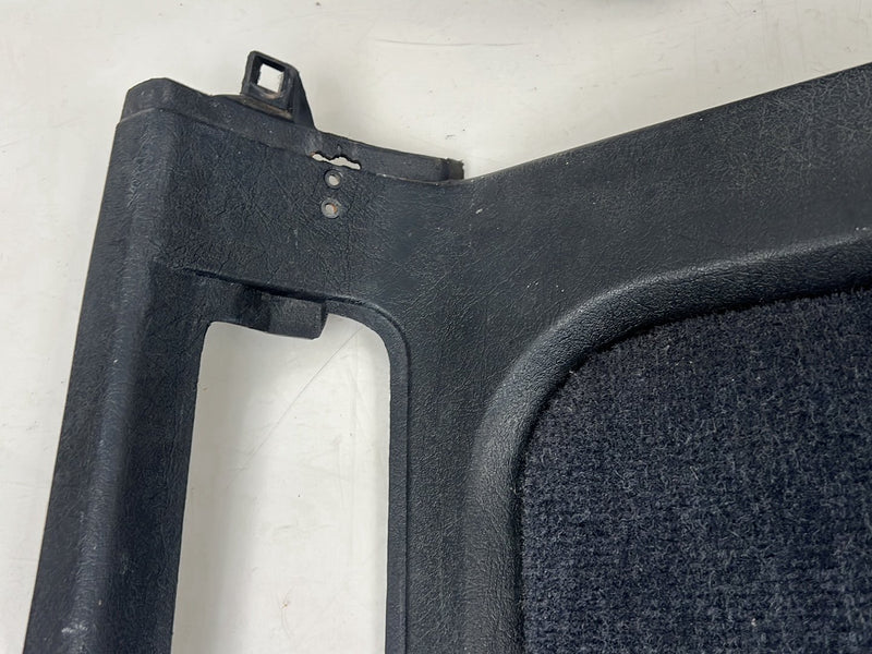 1990-1992 Volvo 740 745 940 Wagon Rear Hatch Trim Panel Black Pair OEM #5872EM