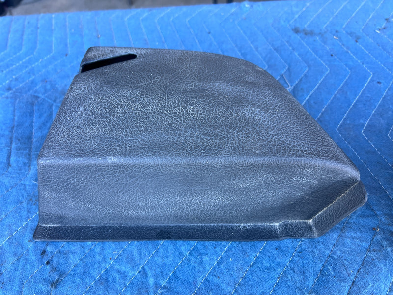 1986-1993 Volvo 240 244 *Sedan Only* Rear Seat Belt Trim Pair Gray OEM #4515EM