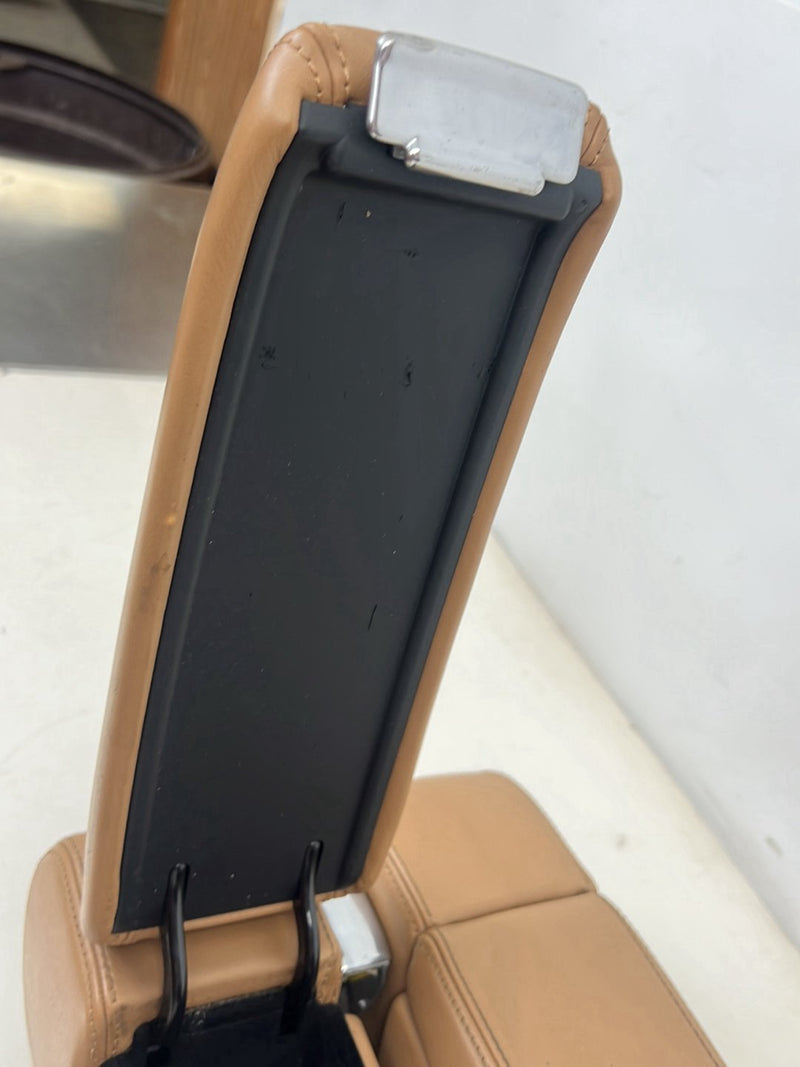 2001-2003 Audi S8 D2 A8 Center Console Armrest Caramel Leather Phone OEM #6092EM
