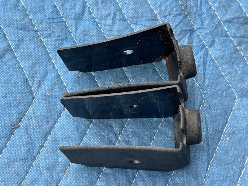 1986-1993 Volvo 240 244 245 Front LH & RH Seat Bolt Cover Trim OEM #4082EM