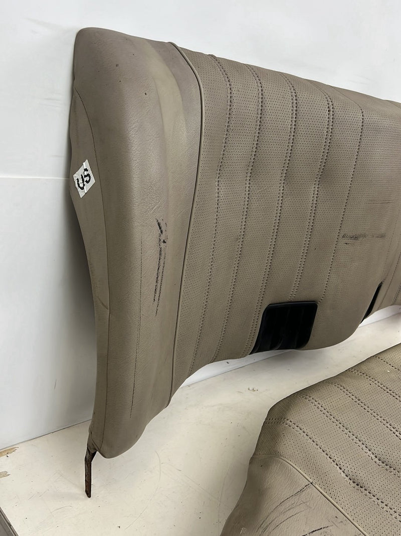 1984-1993 BMW 318i E30 Rear Bench Seat Assembly Beige 8781827 OEM #6735EM