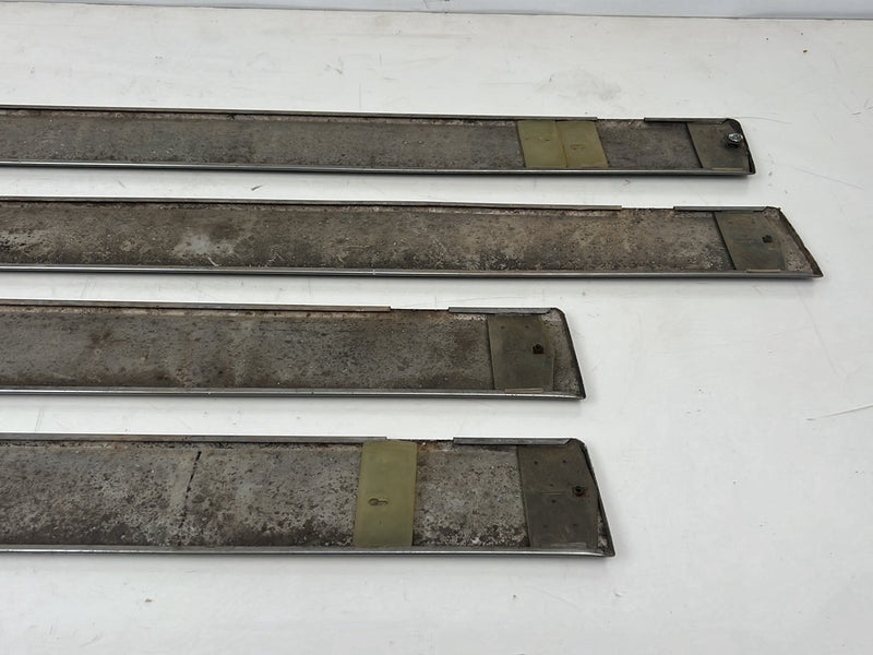 1976-1979 Cadillac Seville Chrome Door Molding Trim Set of 4 OEM #5590EM