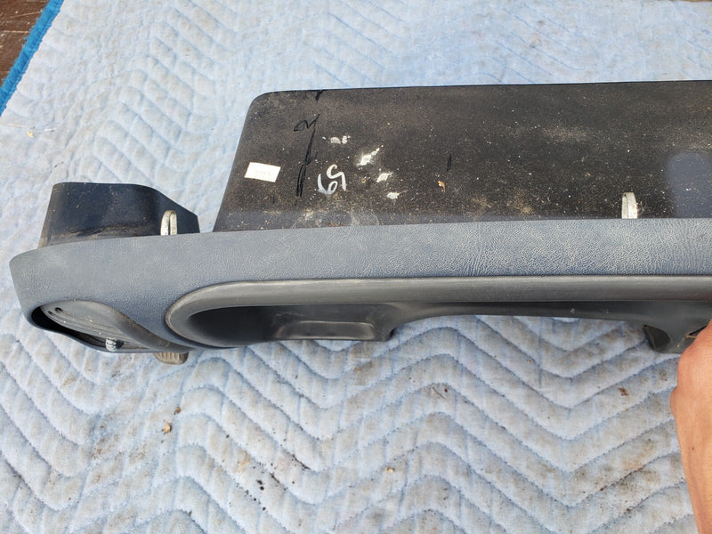 1995-1999 Chevy GMC GM 1500 C/K OEM Blue Dash Bezel Surround Gauge Trim #1206CN