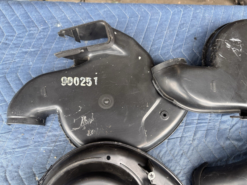 1986-1993 Volvo 240 244 245 Heater Blower Motor Box Side Covers Parts OEM #4922E