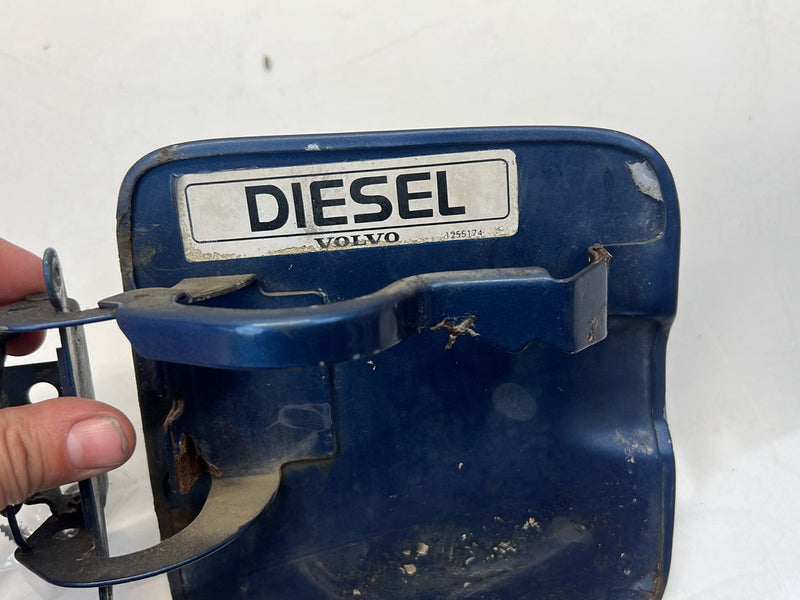 1975-1980 Volvo 244 240 Fuel Door w/ Hinge Blue 1255174 OEM #5257EM