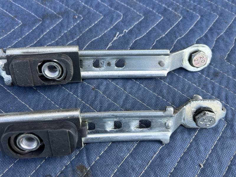 2006-2012 Mitsubishi Eclipse Front Seat Belt Brackets Left Right OEM #3812M