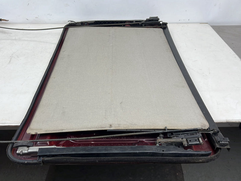 1984-1993 BMW 318i E30 Sunroof Sun Moon Roof Assembly Burgundy OEM #6734EM
