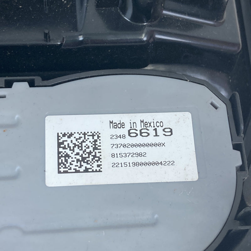 2014-2017 Chevrolet Silverado Display Screen HVAC Climate Control OEM #5591M