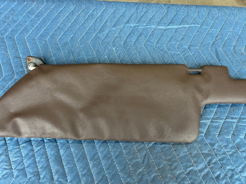 1983-1985 Porsche 944 Right & Left Brown Sun Visor Shade Pair OEM #2422EM