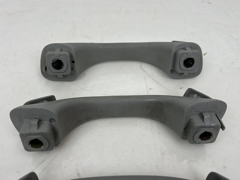 2004-2007 Volvo S60R V70R Overhead Grab Handle Set of 4 Gray OEM #5815EM