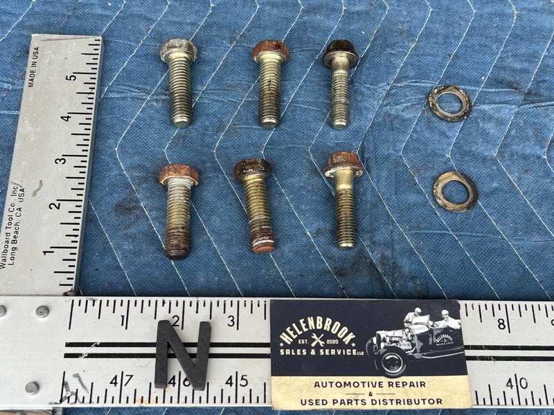 1989-1995 Volvo 740 940 Sedan Transmission Bell Housing Bolt Hardware OE #3798EM