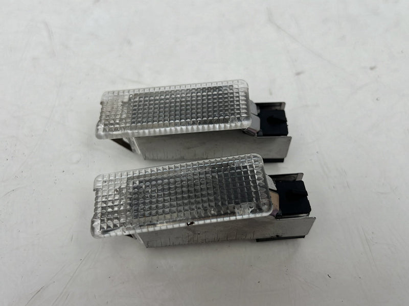 1993-1997 Volvo 850 Dash Lower Footwell Light Lamp Assembly Pair OEM